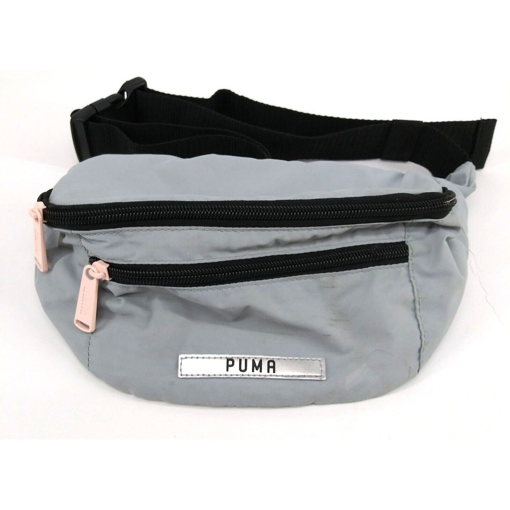 PUMA Fanny Pack Running Belt Waist Pouch Outdoors Camping Hiking Zip Bag